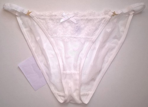 Very sexy sheer white see - sheer, thru