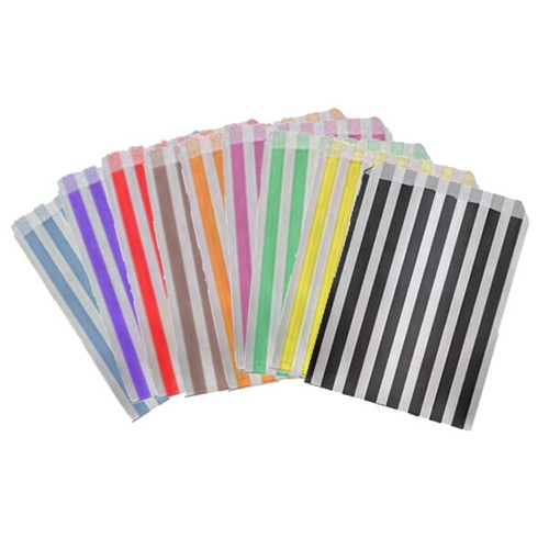 Paper bags stripe - x, 14"