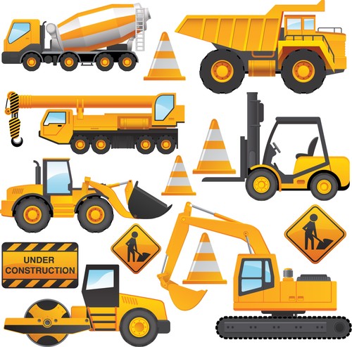 Construction vehicles 14 - -,