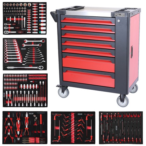 Tool box with 262 - box, piece