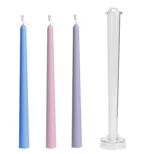 Plastic candle mold - candle,