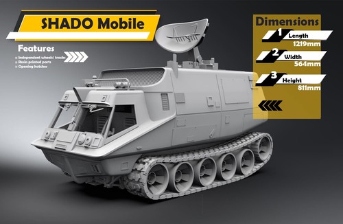 Scale shado mobile - mobile, 12"