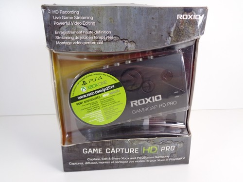 Roxio game capture - roxio, pro