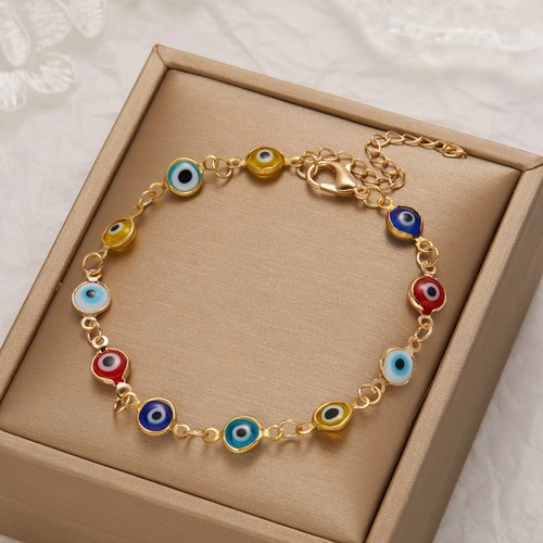 Lucky evil eye bracelet - evil,