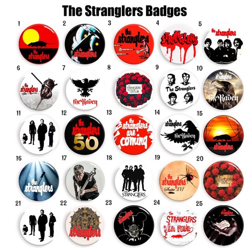 The stranglers badges 25mm - stranglers,