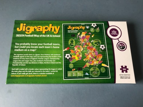 Jigraphy 2023 football map - jigraphy, 2023/24