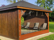 ​CHIUSURE LATERALI IN PVC SU MISURA PER GAZEBO PROTEZIONE IMPERMEABILE ESTERNI​