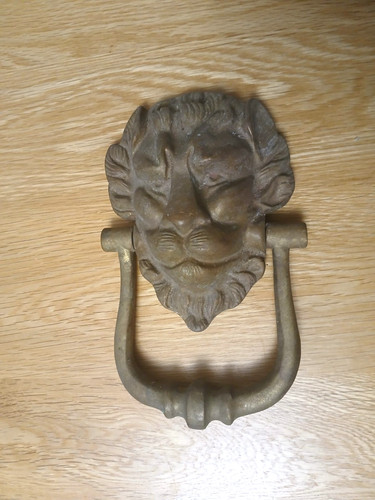 Large antique heavy solid - ,