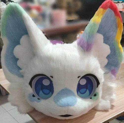 Fursuit long haired dog - fursuit,