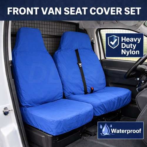 Van seat covers front blue - seat,