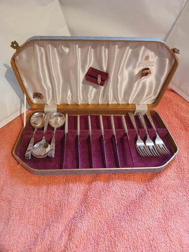 Vintage silver rose viners - by,