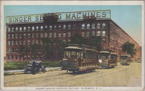 Singer sewing machine factory - singer,