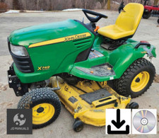 John Deere X700 X740 X748 X749 Compact Tractor Repair Workshop Manual.