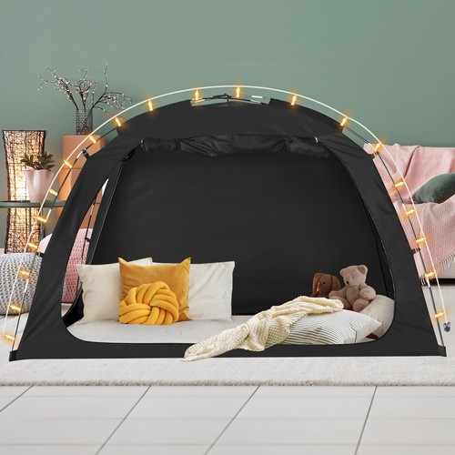 Bed canopy with - with, lights