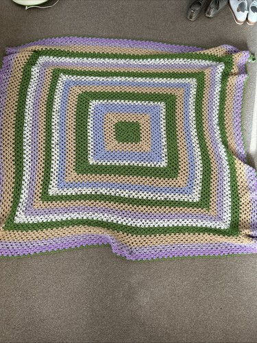 Vintage crochet granny - , knit