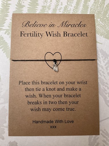 Fertility wish bracelet - fertility, bracelet/