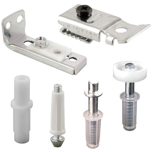 Fold closet door hardware - closet,