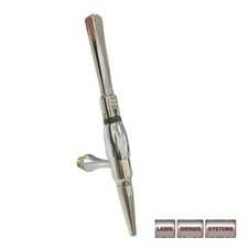 Large Chrome Beer Tap Elegance