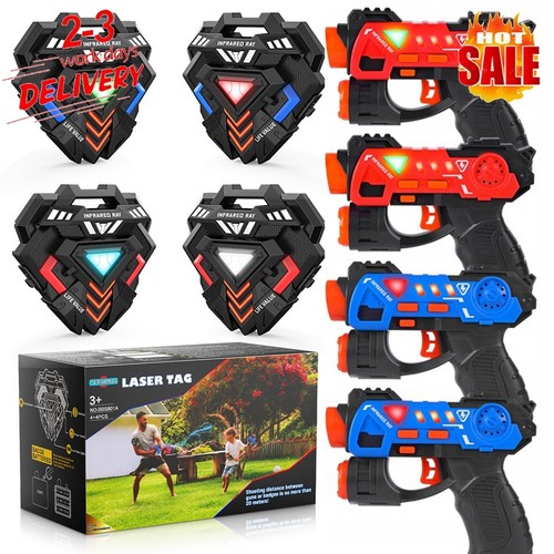 Player laser tag guns set - player,