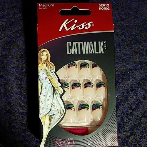 Kiss catwalk press nails - kiss, press-on