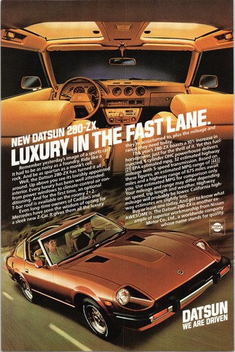 Datsun 280 1980 vintage - datsun,