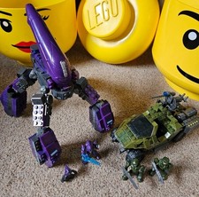 Halo Mega Bloks / Mega Construx Set – Warthog & Covenant Walker with Figur 96823