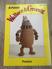 Alan Dart wallace & Gromit Preston Knitting Pattern 