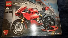 LEGO Technic Ducati Panigale V4R 42107 Building Kit Brand New + LED Lighting Kit