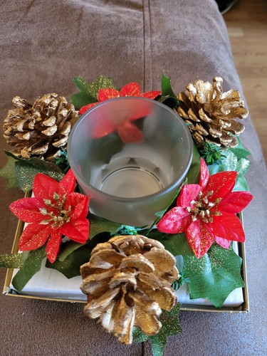Xmas decoration tea light - tea,