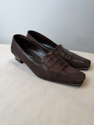 Vintage kaly brown loafers - vintage,