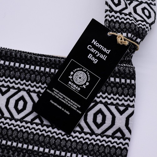 Nomad sari jacquard natural - jacquard,
