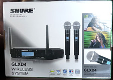 New GLXD4 Vocal Dual Channel Wireless Microphone SHURE 2 BETA58A GLXD24