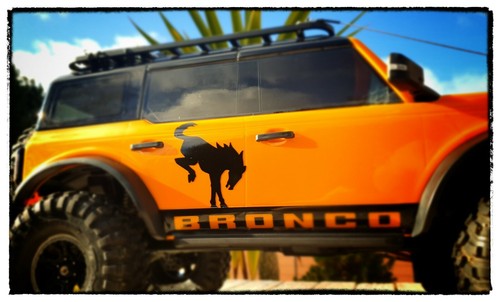Traxxas trx4 graphics bronco - traxxas,