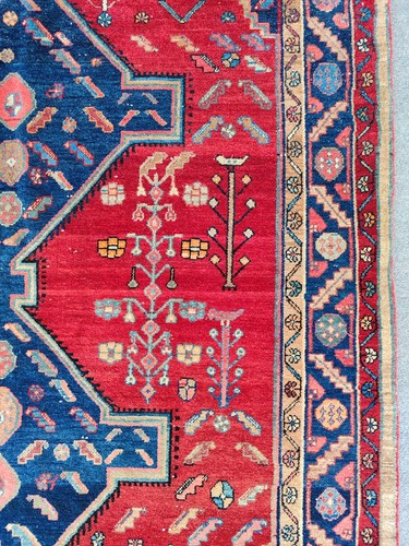 Navy antique rug 5x7 - antique, 5x7,