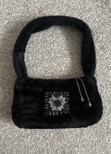 Spiked heart mini bag chains - bag,