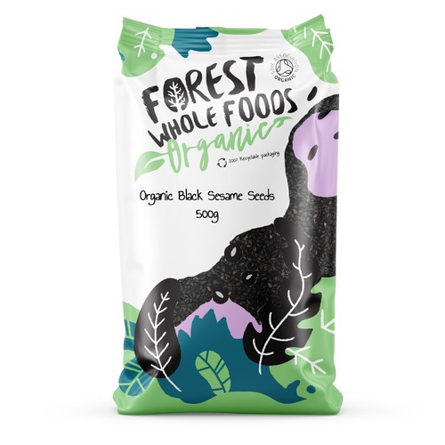 Organic black sesame seed - seed,