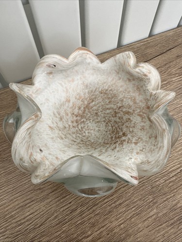 Ashtray murano style art glass - murano,