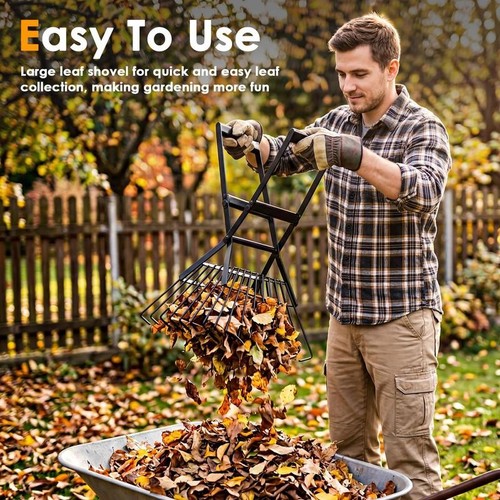 Pair leaf grabber hand held - leaf,