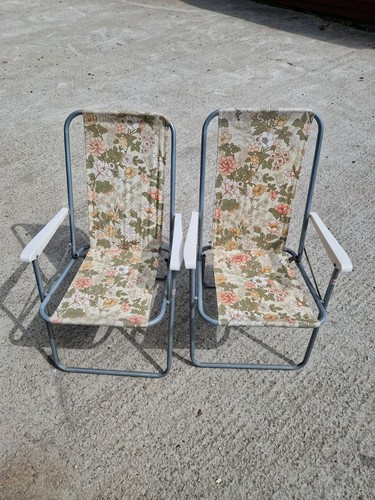 Pair vintage folding - pair,
