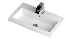 Victorian Pumbling - Bathroom Sink - 600 x 355mm Full Depth Polymarble Basin NEW