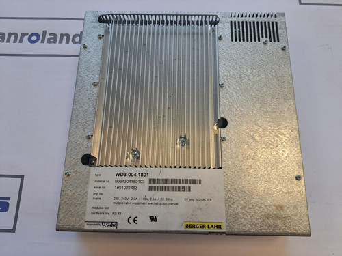 Berger lahr wd3 004 - wd3-004.1801, servo
