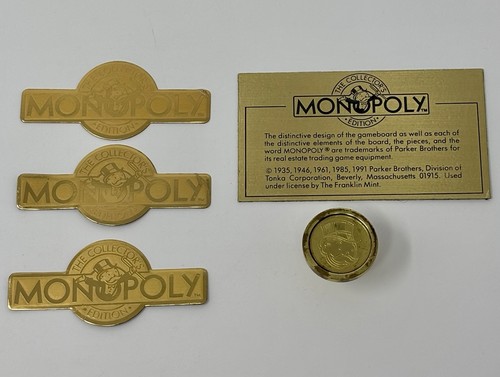 Franklin mint monopoly - franklin,