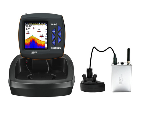 Color boat fish finder sonar - color,