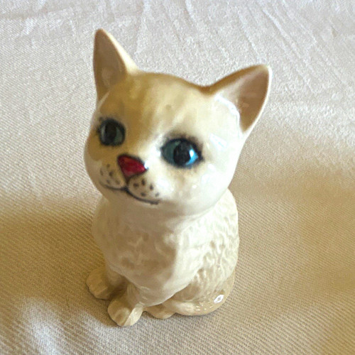 Beswick england white cat - beswick,