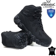 Mens Leather Waterproof