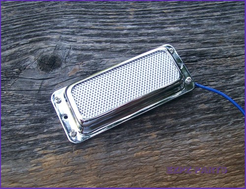 Silver foil guitar pickup - foil,