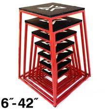 Jump Squat Plyo Box Plyometric Fitness Strength Training - up to 42"