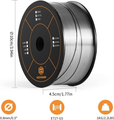 8mm 2lb 1kg mig wire - 1kg,