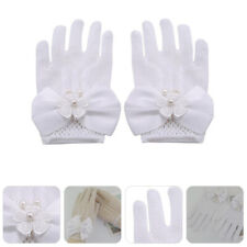 Flower Girls Gloves Lace Communion Gloves Kids Performance Gloves