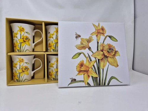 Daffodil mugs set gift - 4,